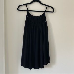 Allie Rose x Pink Blush Black Crochet Detail Sleeveless Maternity Top - NWT